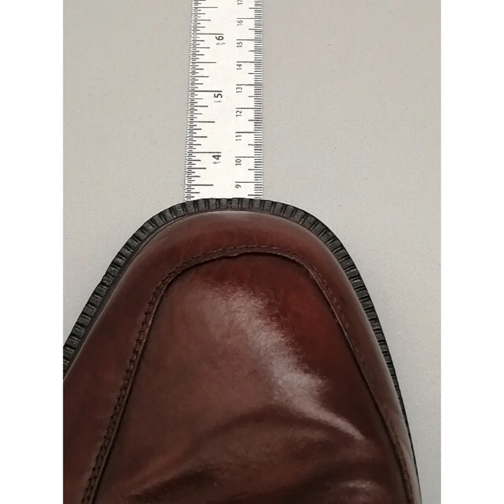 Stacy Adams Mens Oxfords Brown Leather Lace Up Dress Shoe Round Toe 12